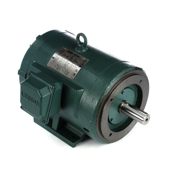 General Purpose Motor, 7.50 & 5 HP, 3 Ph, 60 & 50 Hz, 208-230/460 & 190/380 V, 1800 & 1500 RPM, 213TC Frame, DP