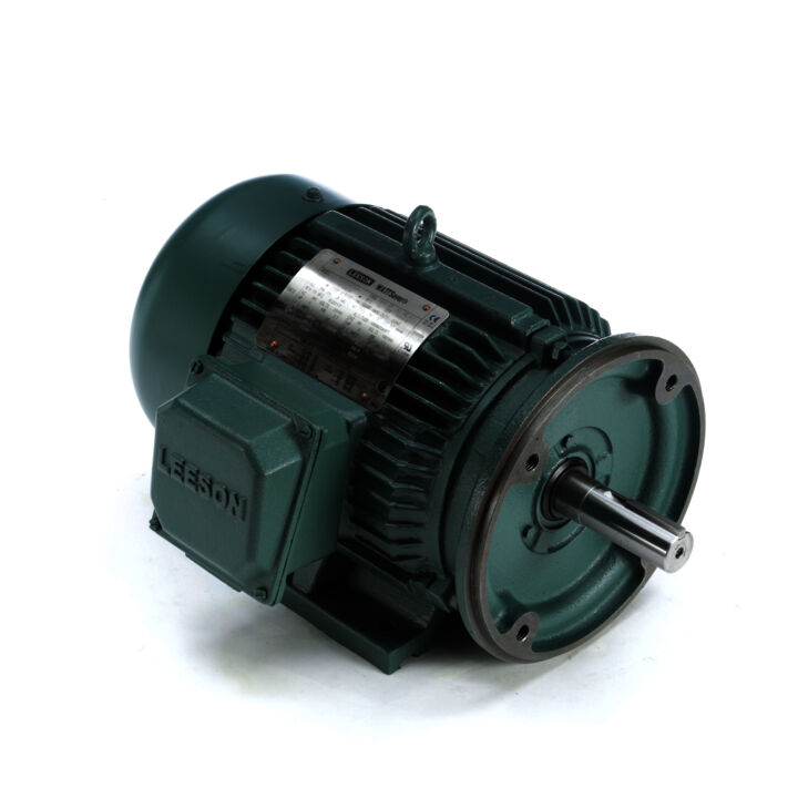 General Purpose Motor, 5 & 3 HP, 3 Ph, 60 & 50 Hz, 208-230/460 & 190/380 V, 3600 & 3000 RPM, 184TC Frame, TEFC
