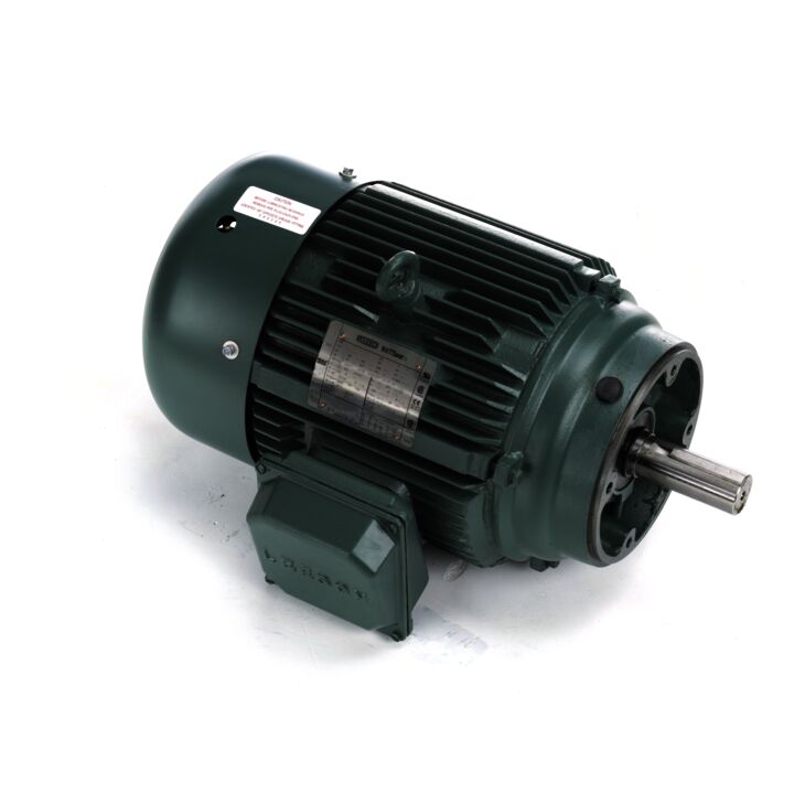 General Purpose Motor, 15 & 10 HP, 3 Ph, 60 & 50 Hz, 230/460 & 190/380 V, 1800 & 1500 RPM, 254TC Frame, TEFC
