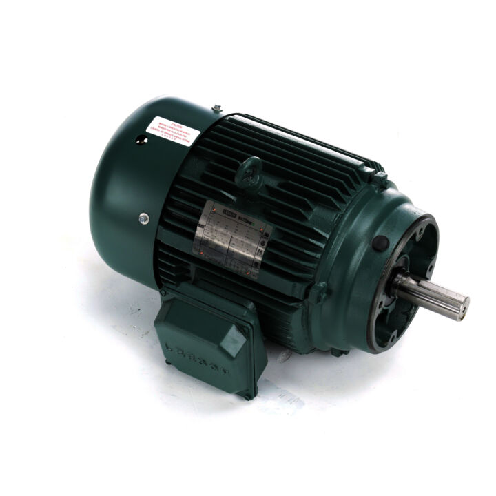 General Purpose Motor, 15 & 10 HP, 3 Ph, 60 & 50 Hz, 230/460 & 190/380 V, 1800 & 1500 RPM, 254TC Frame, TEFC