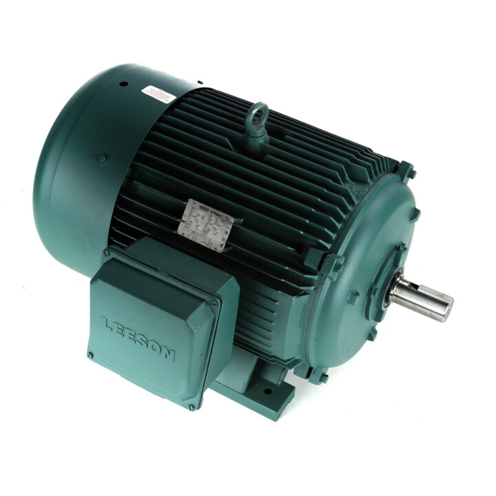 General Purpose Motor, 125 HP, 3 Ph, 60 Hz, 460 V, 3600 RPM, 444TS Frame, TEFC