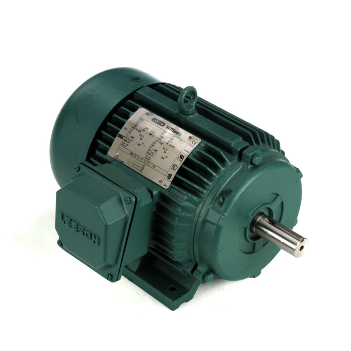 Severe Duty Motor, 3 & 2 HP, 3 Ph, 60 & 50 Hz, 208-230/460 & 190/380 V, 1800 & 1500 RPM, 182T Frame, TEFC