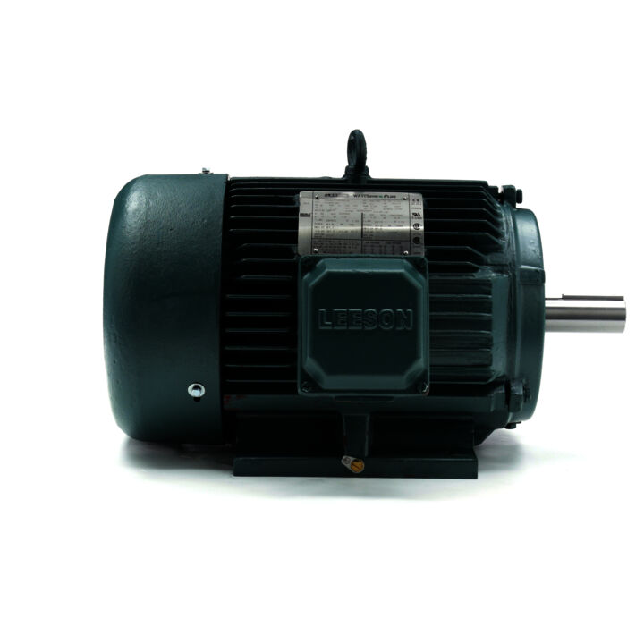 Severe Duty Motor, 10 & 7.50 HP, 3 Ph, 60 & 50 Hz, 208-230/460 & 190/380 V, 1800 & 1500 RPM, 215T Frame, TEFC