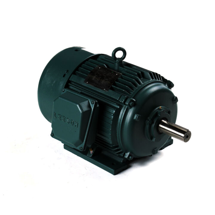 Severe Duty Motor, 15 & 10 HP, 3 Ph, 60 & 50 Hz, 208-230/460 & 190/380 V, 1800 & 1500 RPM, 254T Frame, TEFC