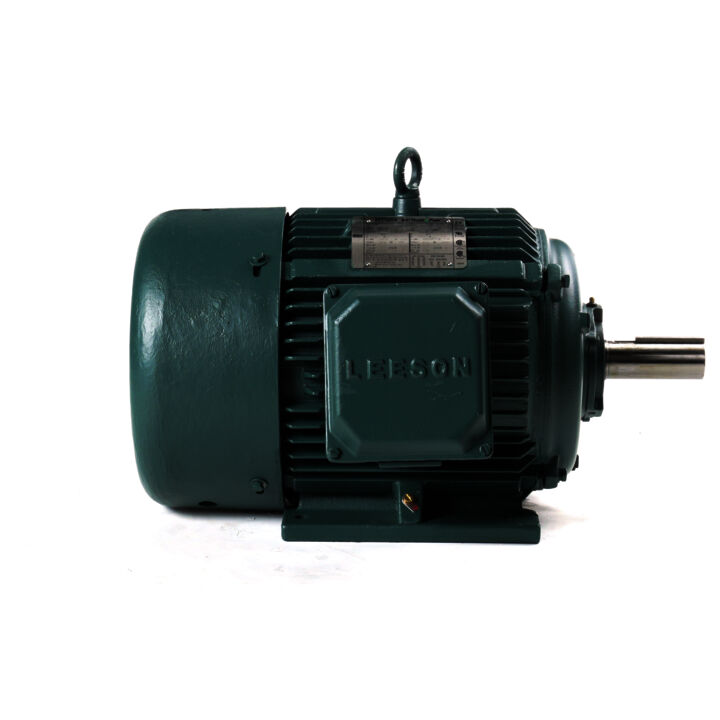 Severe Duty Motor, 15 & 10 HP, 3 Ph, 60 & 50 Hz, 208-230/460 & 190/380 V, 1800 & 1500 RPM, 254T Frame, TEFC