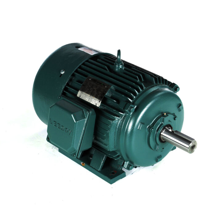 Severe Duty Motor, 20 & 15 HP, 3 Ph, 60 & 50 Hz, 208-230/460 & 190/380 V, 1200 & 1000 RPM, 286T Frame, TEFC