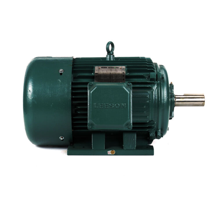 Severe Duty Motor, 30 & 25 HP, 3 Ph, 60 & 50 Hz, 208-230/460 & 190/380 V, 1800 & 1500 RPM, 286T Frame, TEFC