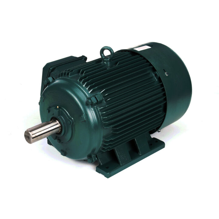 Severe Duty Motor, 50 & 40 HP, 3 Ph, 60 & 50 Hz, 208-230/460 & 190/380 V, 1800 & 1500 RPM, 326T Frame, TEFC