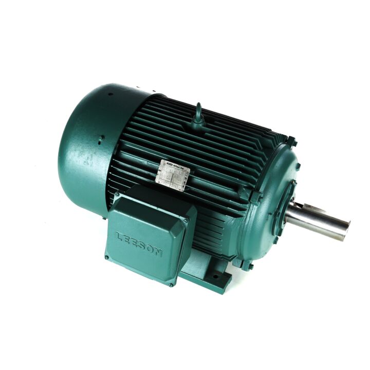 Severe Duty Motor, 150 & 125 HP, 3 Ph, 60 & 50 Hz, 460 & 380 V, 1800 & 1500 RPM, 445T Frame, TEFC