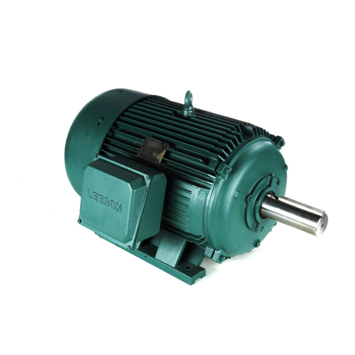 Severe Duty Motor, 150 & 125 HP, 3 Ph, 60 & 50 Hz, 460 & 380 V, 1800 & 1500 RPM, 445T Frame, TEFC