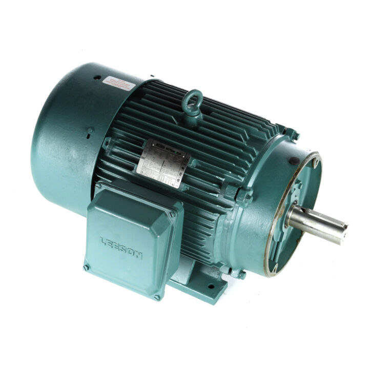 Severe Duty Motor, 30 & 25 HP, 3 Ph, 60 & 50 Hz, 208-230/460 & 190/380 V, 1200 & 1000 RPM, 326TC Frame, TEFC