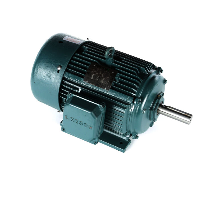 Grain Stirring Motor, 20 & 15 HP, 3 Ph, 60 & 50 Hz, 208-230/460 & 190/380 V, 1800 & 1500 RPM, 256TZ Frame, TEFC