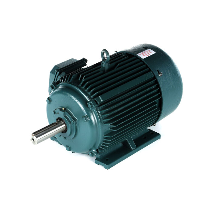 Grain Stirring Motor, 20 & 15 HP, 3 Ph, 60 & 50 Hz, 208-230/460 & 190/380 V, 1800 & 1500 RPM, 256TZ Frame, TEFC