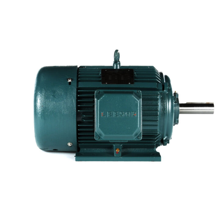 Grain Stirring Motor, 20 & 15 HP, 3 Ph, 60 & 50 Hz, 208-230/460 & 190/380 V, 1800 & 1500 RPM, 256TZ Frame, TEFC