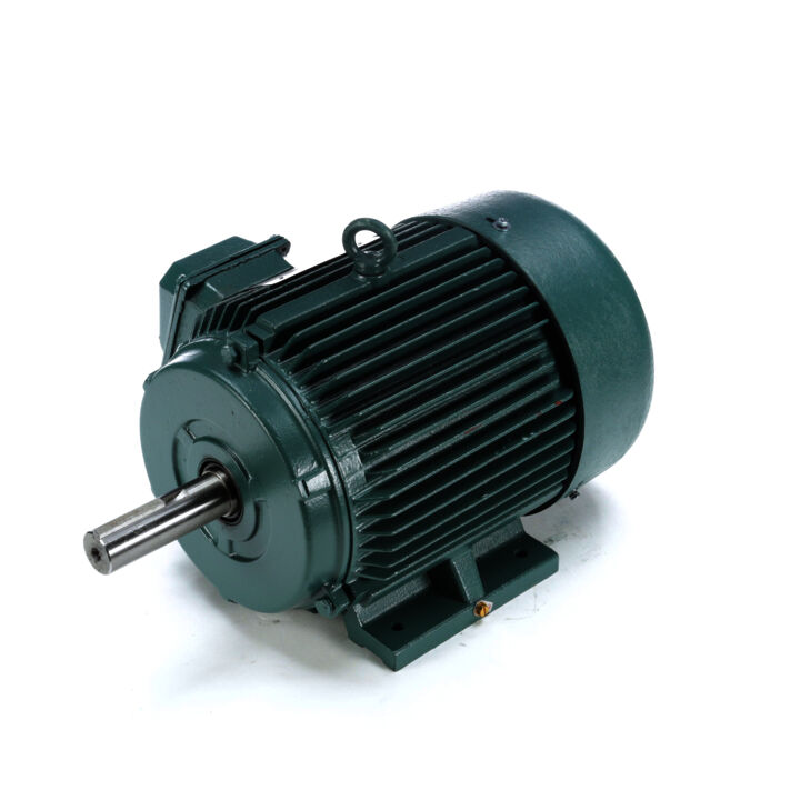 Grain Stirring Motor, 7.50 & 5 HP, 3 Ph, 60 & 50 Hz, 208-230/460 & 190/380 V, 1800 & 1500 RPM, 213TZ Frame, TEFC