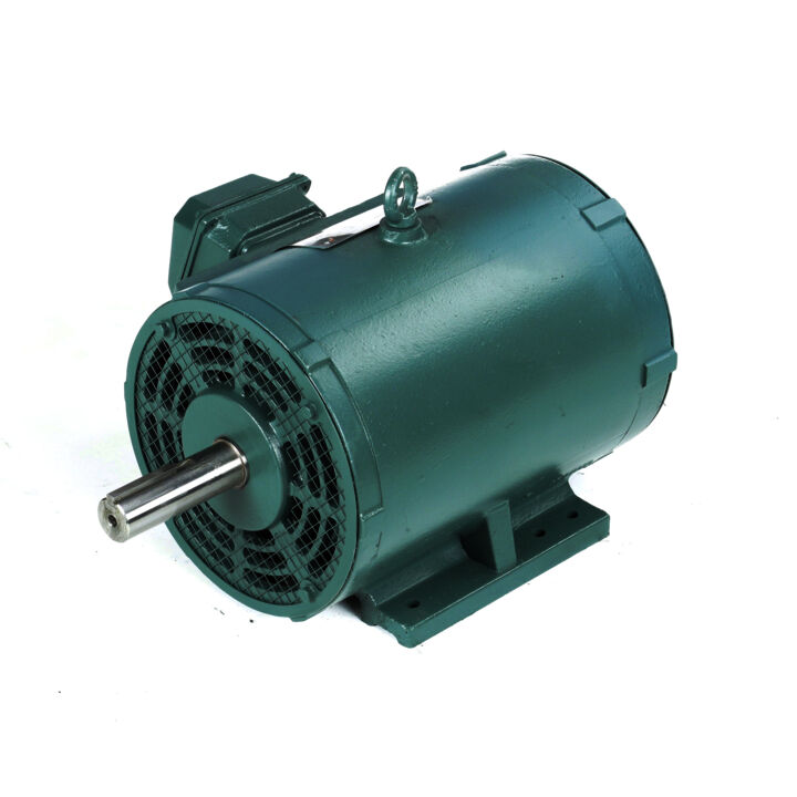 Grain Stirring Motor, 10 & 7.50 HP, 3 Ph, 60 & 50 Hz, 208-230/460 & 190/380 V, 1800 & 1500 RPM, 215TZ Frame, DP