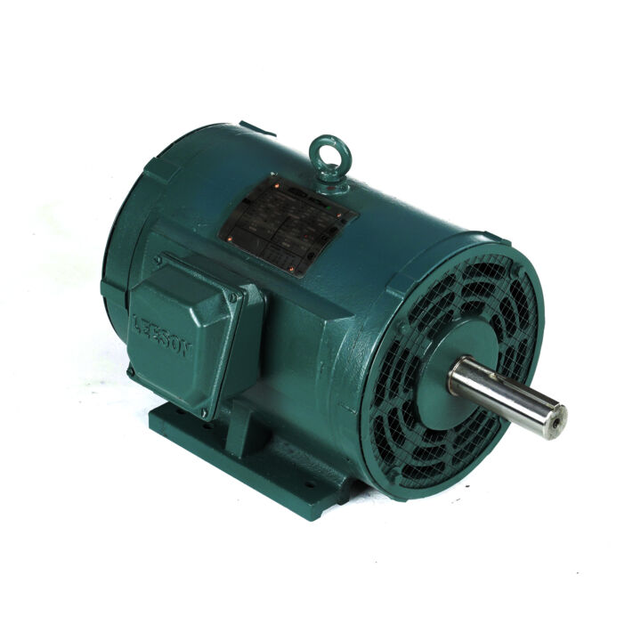 Grain Stirring Motor, 10 & 7.50 HP, 3 Ph, 60 & 50 Hz, 208-230/460 & 190/380 V, 1800 & 1500 RPM, 215TZ Frame, DP