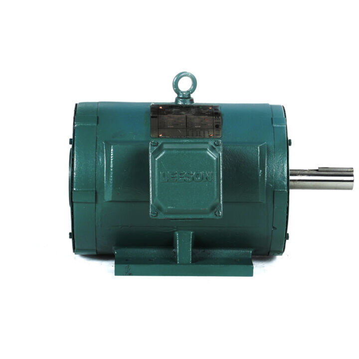 Grain Stirring Motor, 10 & 7.50 HP, 3 Ph, 60 & 50 Hz, 208-230/460 & 190/380 V, 1800 & 1500 RPM, 215TZ Frame, DP