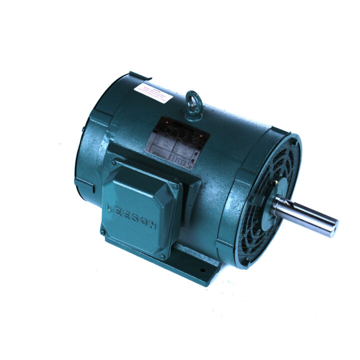 Agricultural Motor, 15 & 10 HP, 3 Ph, 60 & 50 Hz, 208-230/460 & 190/380 V, 1800 & 1500 RPM, 254TZ Frame, DP