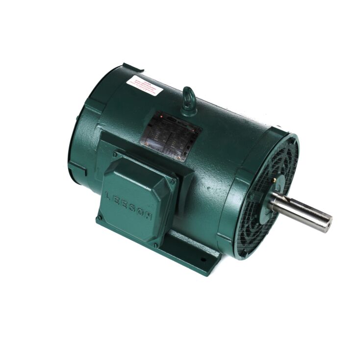 Agricultural Motor, 20 & 15 HP, 3 Ph, 60 & 50 Hz, 208-230/460 & 190/380 V, 1800 & 1500 RPM, 256TZ Frame, DP