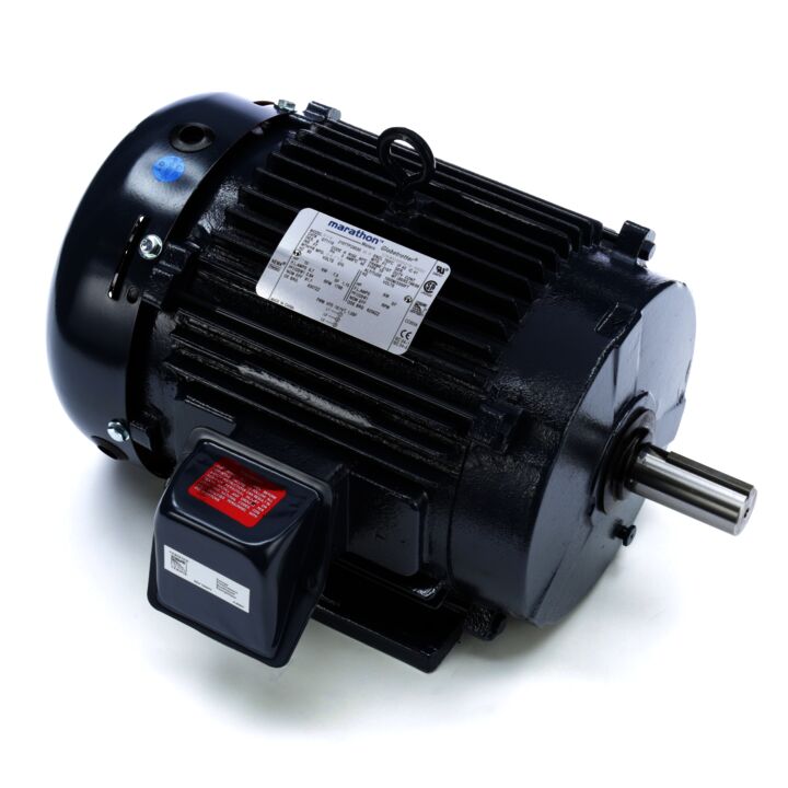 General Purpose Motor, 5 HP, 3 Ph, 60 Hz, 575 V, 1200 RPM, 215T Frame, TEFC