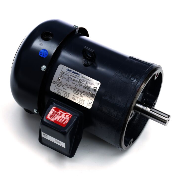 General Purpose Motor, 15 & 10 HP, 3 Ph, 60 & 50 Hz, 230/460 & 190/380 V, 3600 & 3000 RPM, 215TC Frame, TEFC