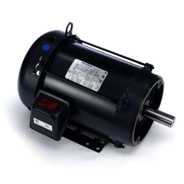 General Purpose Motor, 7.50 HP, 3 Ph, 60 Hz, 575 V, 1800 RPM, 213TC Frame, TEFC