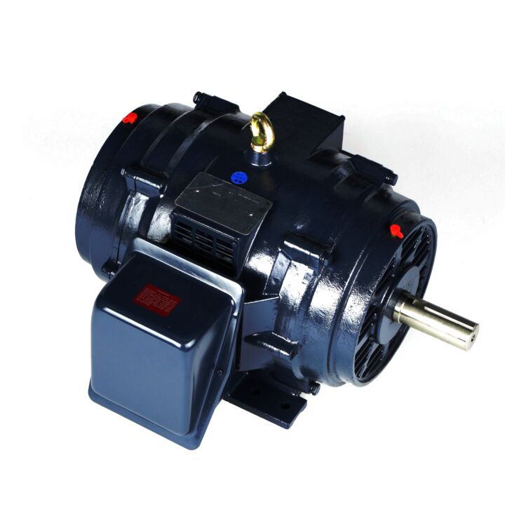 General Purpose Motor, 7.50 & 5 HP, 3 Ph, 60 & 50 Hz, 230/460 & 190/380 V, 1200 & 1000 RPM, 254T Frame, DP