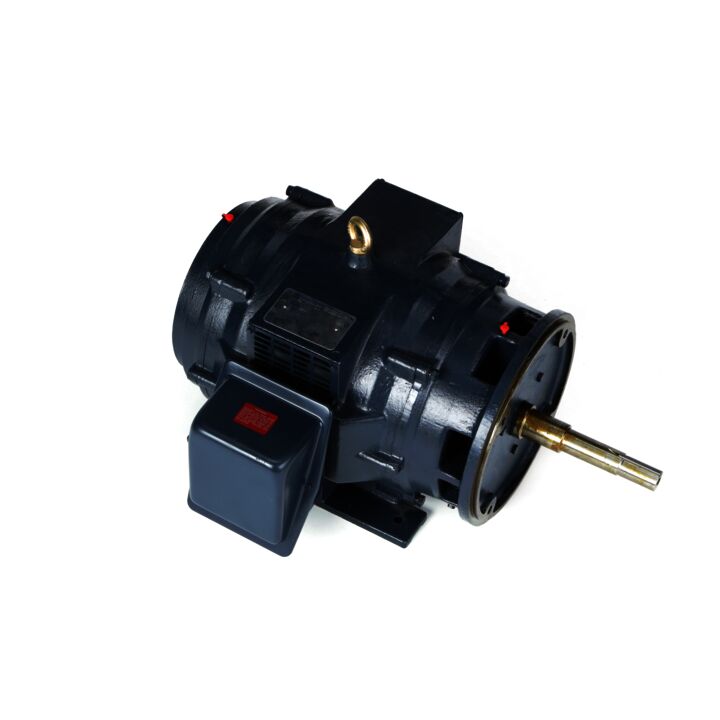 Close-Coupled Pump Motor, 15 HP, 3 Ph, 60 Hz, 575 V, 1200 RPM, 284JPV Frame, DP