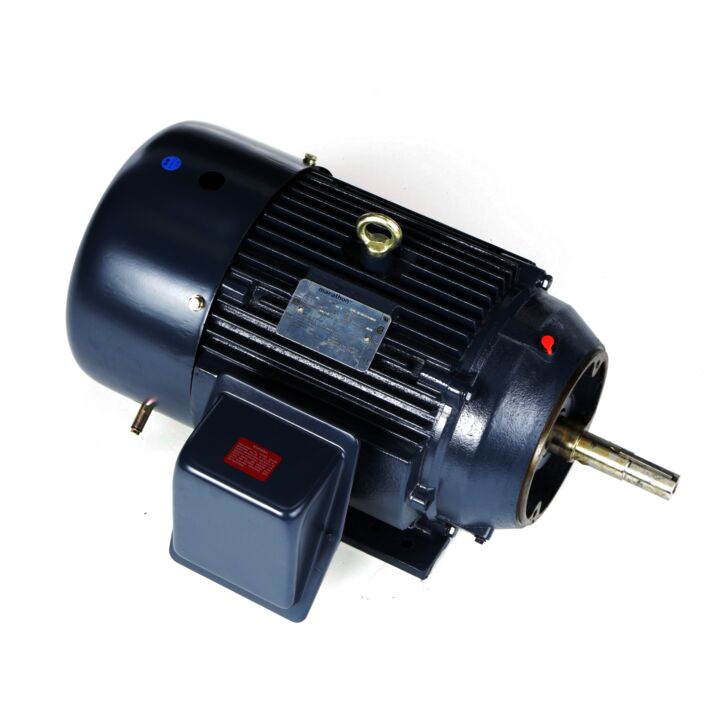 Close-Coupled Pump Motor, 15 HP, 3 Ph, 60 Hz, 575 V, 1800 RPM, 254JM Frame, TEFC