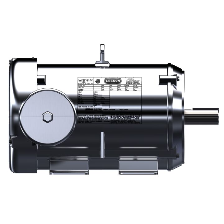 General Purpose Motor, 7.50 & 5 HP, 3 Ph, 60 & 50 Hz, 230/460 & 190/380 V, 1800 & 1500 RPM, 213TC Frame, TEFC