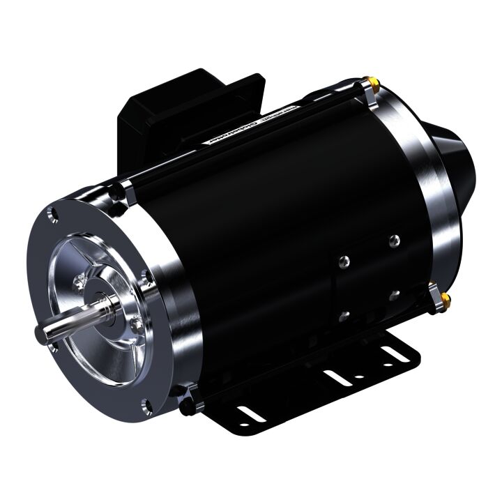 Speed Ratio Motor, 1 HP, 3 Ph, 60 Hz, 575 V, 1800 RPM, 143TCZ Frame, TENV Speed Ratio Motor, 1 HP, 3 Ph, 60 Hz, 575 V, 1800 RPM, 143TCZ Frame, TENV