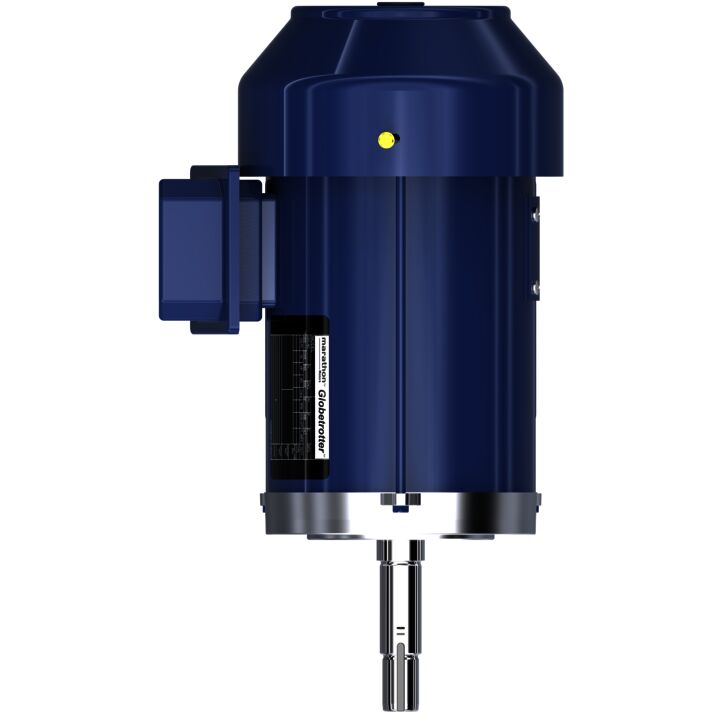 Close-Coupled Pump Motor, 1 & 0.75 HP, 3 Ph, 60 & 50 Hz, 230/460 & 190/380 V, 1200 & 1000 RPM, 145JM Frame, TEFC
