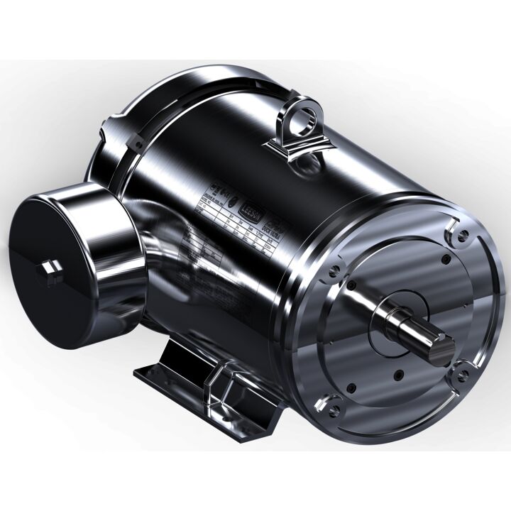 General Purpose Motor, 5 & 5 HP, 3 Ph, 60 & 50 Hz, 230/460 & 190/380 V, 1800 & 1500 RPM, 184TC Frame, TEFC