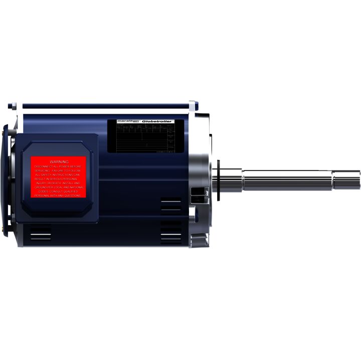 Close-Coupled Pump Motor, 1 HP, 3 Ph, 60 Hz, 200 V, 1800 RPM, 143JPV Frame, DP