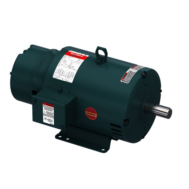 Brake Motor, 5 HP, 3 Ph, 60 Hz, 230/460 V, 1800 RPM, 184T Frame, DP