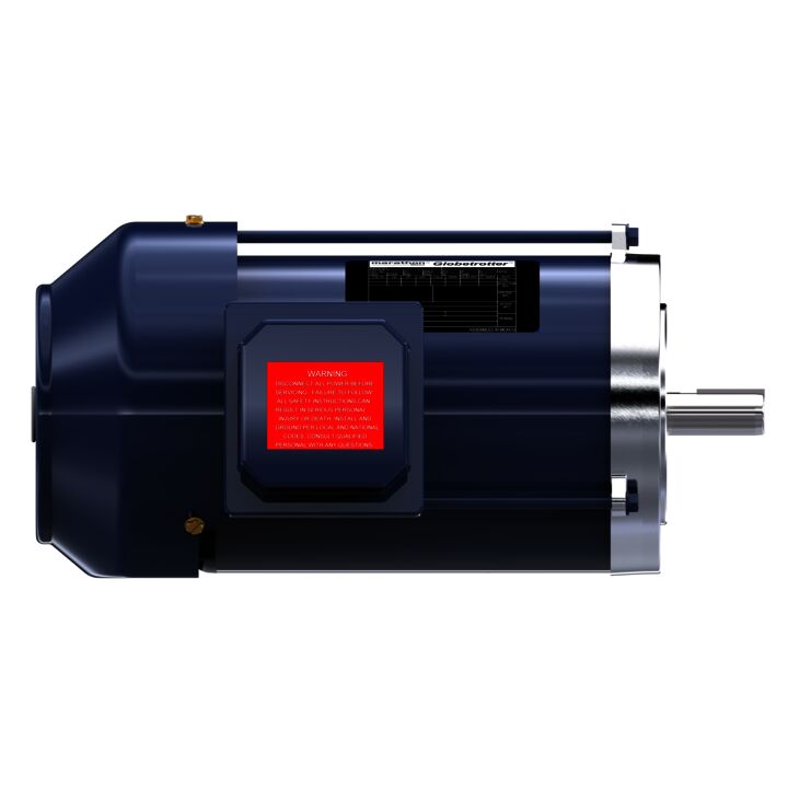 General Purpose Motor, 1 & 0.75 HP, 3 Ph, 60 & 50 Hz, 208-230/460 & 190/380 V, 1800 & 1500 RPM, 143TC Frame, TEFC