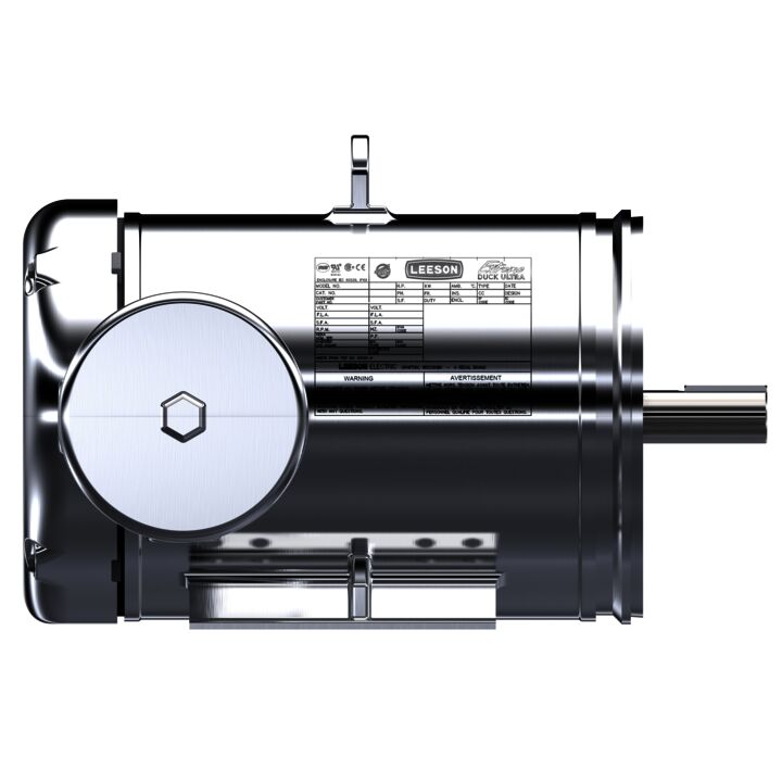 General Purpose Motor, 5 & 5 HP, 3 Ph, 60 & 50 Hz, 230/460 & 190/380 V, 1800 & 1500 RPM, 184TC Frame, TEFC