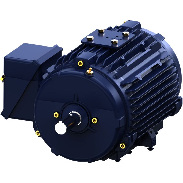 TENV Motors, TENV, 1 HP, 3Ph, 60Hz, 460V, 1200 RPM, 145T Frame