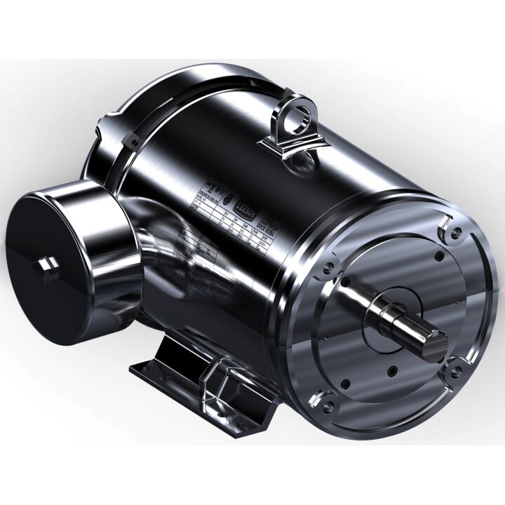 General Purpose Motor, 5 & 5 HP, 3 Ph, 60 & 50 Hz, 230/460 & 190/380 V, 3600 & 3000 RPM, 184TC Frame, TEFC