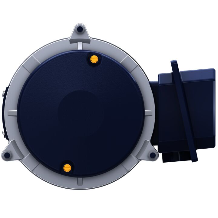 Close-Coupled Pump Motor, 1 HP, 3 Ph, 60 Hz, 200 V, 1800 RPM, 143JPV Frame, DP