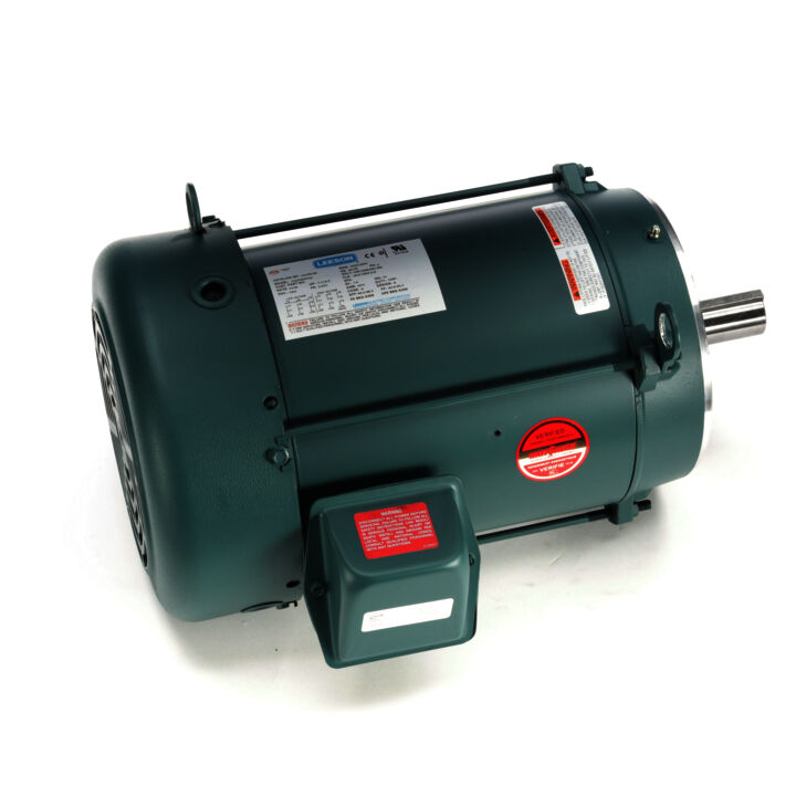 General Purpose Motor, 5 & 3 HP, 3 Ph, 60 & 50 Hz, 230/460 & 190/380 V, 1200 & 1000 RPM, 215TC Frame, TEFC
