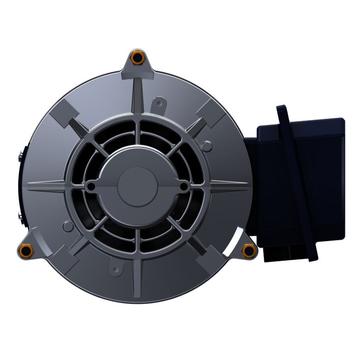 General Purpose Motor, 1 & 0.75 HP, 3 Ph, 60 & 50 Hz, 208-230/460 & 190/380 V, 1800 & 1500 RPM, 143TC Frame, DP