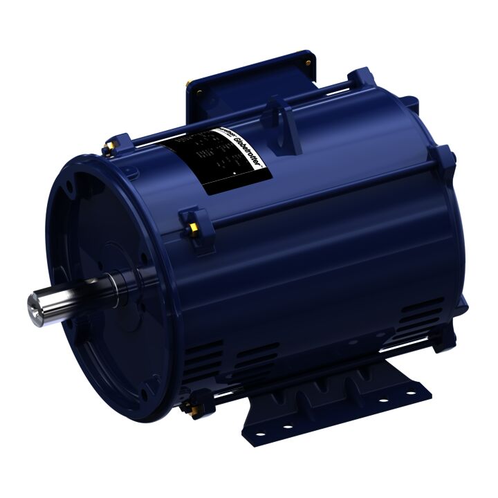General Purpose Motor, 3 & 2 HP, 3 Ph, 60 & 50 Hz, 208-230/460 & 190/380 V, 1800 & 1500 RPM, 182TC Frame, DP
