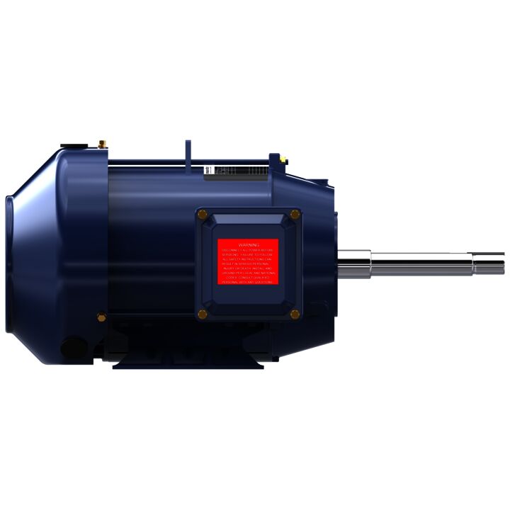 Close-Coupled Pump Motor, 5 & 3 HP, 3 Ph, 60 & 50 Hz, 230/460 & 190/380 V, 1800 & 1500 RPM, 184JP Frame, TEFC