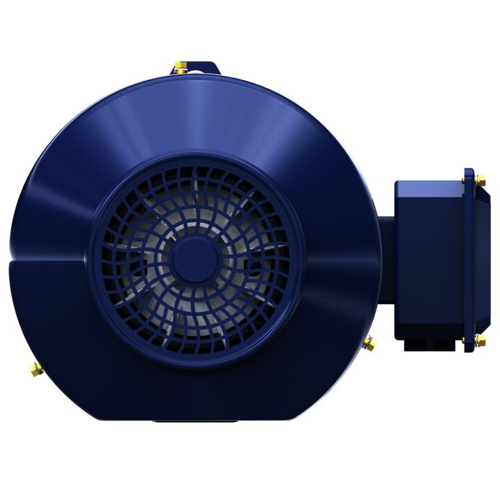 General Purpose Motor, 1.50 & 1 HP, 3 Ph, 60 & 50 Hz, 230/460 & 190/380 V, 1200 & 1000 RPM, 182TC Frame, TEFC