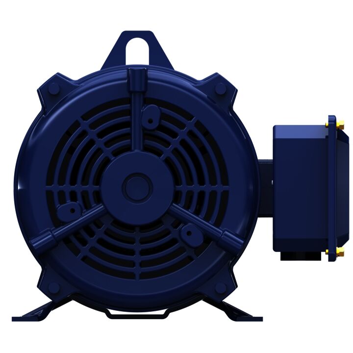 Close-Coupled Pump Motor, 3 & 2 HP, 3 Ph, 60 & 50 Hz, 230/460 & 190/380 V, 1800 & 1500 RPM, 182JM Frame, DP