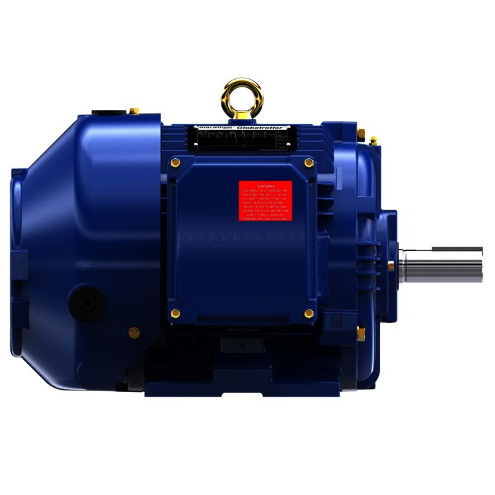 Severe Duty Motor, 1.50 HP, 3 Ph, 60 Hz, 460 V, 1200 RPM, 182T Frame, TEFC