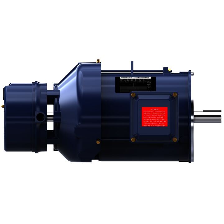 Brake Motor, 3 & 2 HP, 3 Ph, 60 & 50 Hz, 230/460 & 190/380 V, 1800 & 1500 RPM, 182TC Frame, TEFC