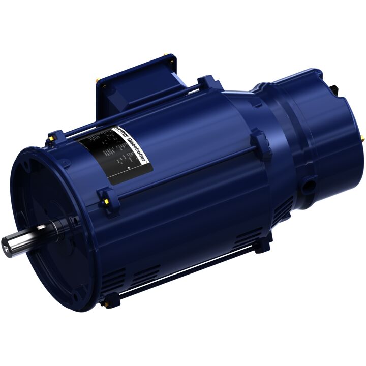 Brake Motor, 5 & 3 HP, 3 Ph, 60 & 50 Hz, 230/460 & 190/380 V, 1800 & 1500 RPM, 184TC Frame, DP